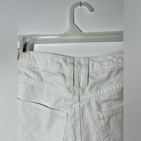 VANS Women's Size 26 Marshmallow High Rise Denim Ground Work Shorts - Picture 7 of 10